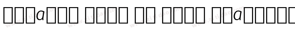 Chianti BdIt BT Bold Italic字体转换